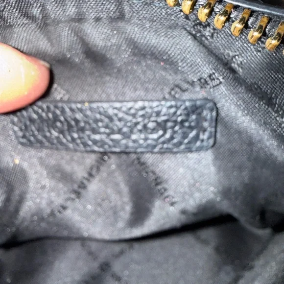 Michael Kors Black Leather Small Crossbody with Gold Hardware - Picture 5 of 7